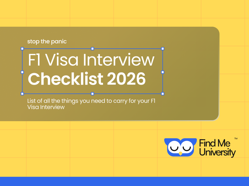What do I need to carry for F1 Visa Interview? 2026 Spring and Fall ...